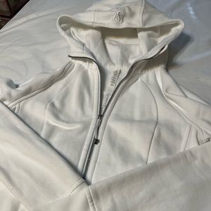 Lululemon white zip up jacket